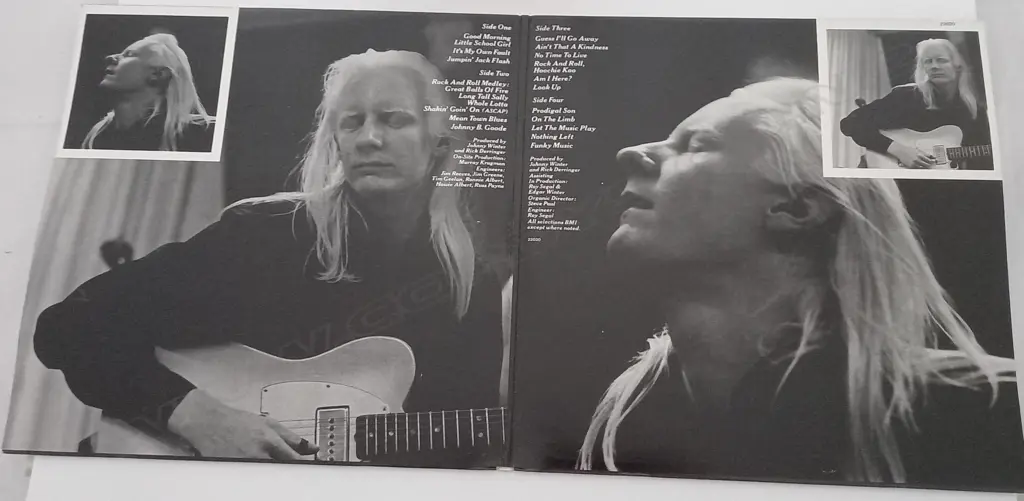 Johnny Winter, And/Live (Double album) Image 1++